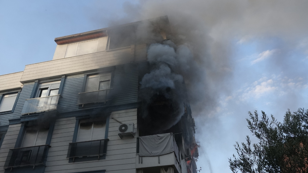 Klima motoru yangına sebep oldu! 'Bir anda patladı'