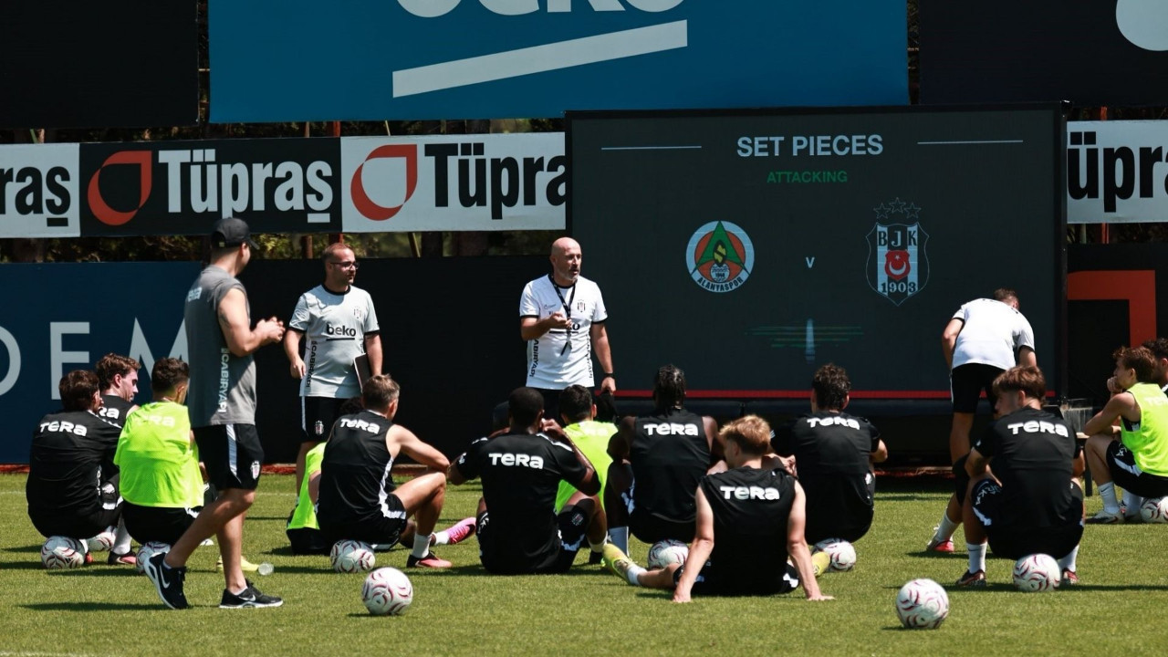 Beşiktaş, Corendon Alanyaspor maçı hazırlıklarını tamamladı