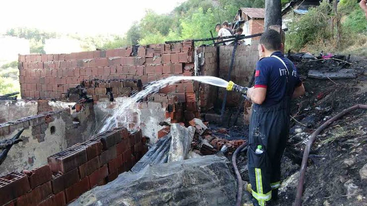 Kastamonu'da piknik tüpleri bomba gibi patladı