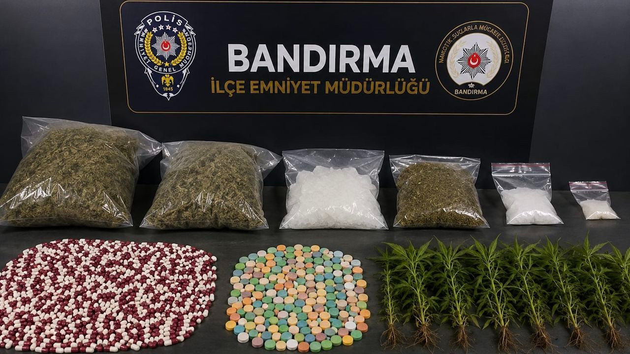 Bandırma’da uyuşturucuya geçit yok: 8 ayda 21 kilodan fazla uyuşturucu ele geçirildi