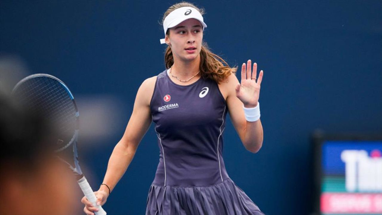 Zeynep Sönmez, ABD Açık ilk turunda Coco Gauff ile eşleşti