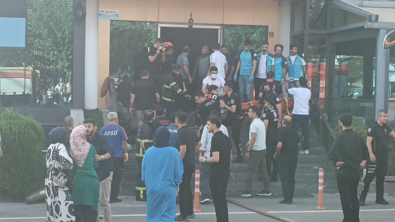 Batman’da spor salonunda yangın: 10 yaralı