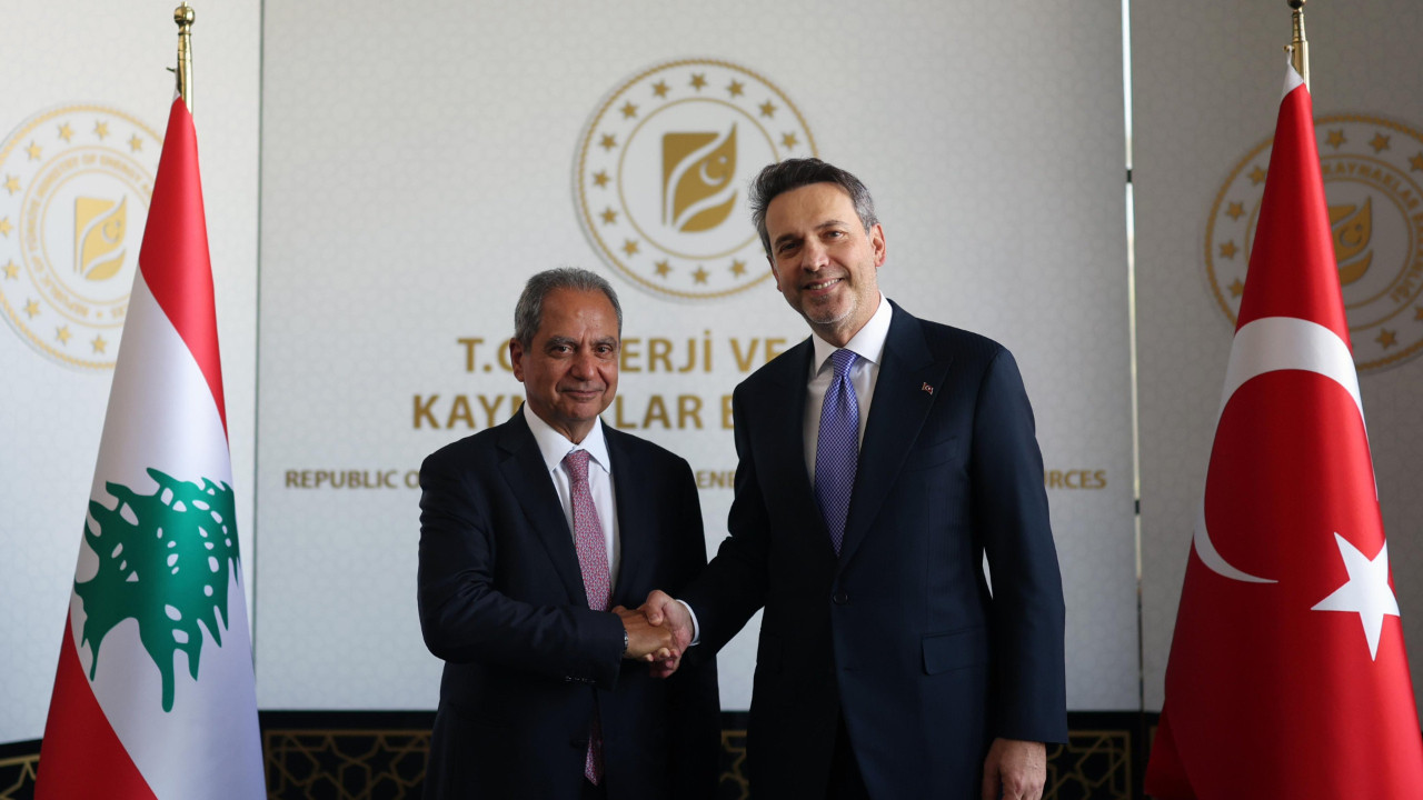 Bakan Bayraktar, Lübnanlı mevkidaşı Saadi ile görüştü