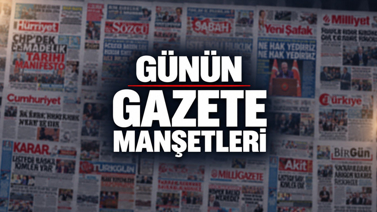 17 Ekim Gazete Manşetleri