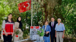 Aydın'da şehit öğretmen Şenol Akar kabri başında anıldı
