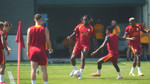 Galatasaray sezonun ilk hazırlık maçı öncesi hazırlıklarını sürdürdü
