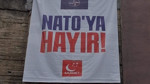 Saadet Partisi'nin ‘NATO'ya Hayır’ pankartına para cezası