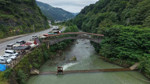 Tarihi Kiremitli Köprü turistlerin ilgi odağı oldu! Trabzon'un Of ilçesinde yer alıyor