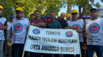 Madenciler bu kez Enerji Bakanlığı önünde: 'Bu işi yapamıyorsa alın elinden'