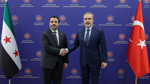 Bakan Fidan Suriyeli mevkidaşlarıyla bir araya geldi