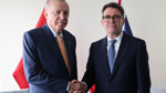 Cumhurbaşkanı Erdoğan, İngiltere Başbakanı Burnham ile görüştü
