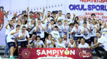 Namağlup şampiyon olan okul takımı yeni sezon hazırlıklarını sürdürüyor