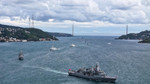 İstanbul Boğazı'nda Preveze Deniz Zaferi coşkusu