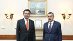 Yusuf Tekin, Tiflis’te büyükelçilik ve parlamento ziyaretlerinde bulundu