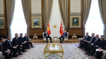 Erdoğan ile Caparov, ikili ilişkileri ve küresel başlıkları ele aldı