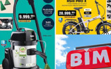 BİM'e katlanabilir elektrikli bisiklet ve halı yıkama makinesi geldi! Ucuzluğu dikkat çekiyor