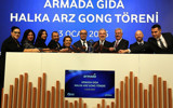 Borsa İstanbul'da gong Armada Gıda için çaldı