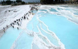 Pamukkale ve Kaklık Mağarası turları yoğun ilgi görüyor