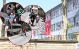 Bakırköy'de bir ilkokulda yangın çıktı! Öğrenciler gözyaşlarına boğuldu...