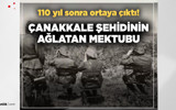 110 yıl sonra ortaya çıktı! Çanakkale şehidi 2 aylık oğluna bakın ne yazdı...
