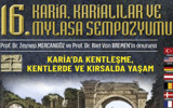 Karia, Karialılar ve Mylasa Sempozyumu 5-6 Eylül'de Milas'ta