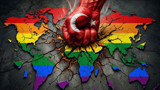 30 ülkenin LGBT haritası çıkarıldı! Türkiye direnç eşiğinde…