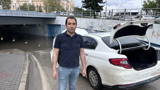 Adana’da alt geçitte mahsur kalan aile kurtarıldı