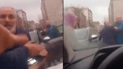 Bağcılar'da yaşanan trafik tartışması kameralara yansıdı