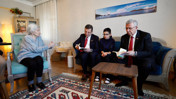 Ekrem İmamoğlu ve Mansur Yavaş'tan, Ümit Özdağ'ın annesine ziyaret