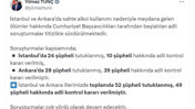 Sahte içki soruşturmalarında 52 şüpheli tutuklandı