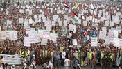 ABD'nin baskısı Yemenlileri yıldıramadı! Binlerce kişi Ensarullah'a destek için buluştu
