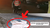 Hırsızlık şüphelisi yakalanmamak için sokakta kıyafetini değiştirdi!