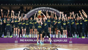 ING Kadınlar Basketbol Süper Ligi'nde şampiyon Fenerbahçe Opet! Sarı-lacivertliler, ÇİMSA ÇBK Mersin'i mağlup etti