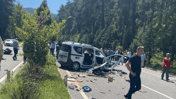 Marmaris'te dört araç zincirleme kazaya karıştı! Ölü ve yaralılar var...