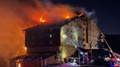Bolu Kartalkaya’daki otel yangınının ilk anları kamerada! Felaket böyle başladı