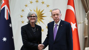 Cumhurbaşkanı Erdoğan Avustralya Valisi Mostyn ile görüştü