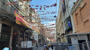 Galatasaray geleneği bozmadı! İstiklal Caddesi sarı-kırmızı