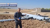 İran İsrail İHA'sını düşürdü: Enkaz böyle görüntülendi!