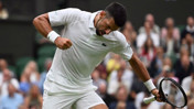 Djokovic'ten Wimbledon'da 100. galibiyet: Son 16 turuna. yükseldi
