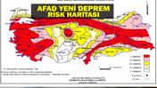 AFAD deprem risk haritasını yeniledi: Yeni haritada hangi illerde deprem riski yüksek?