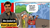 Karikatürle, şiirin ve şairin değerini taçlandırmak