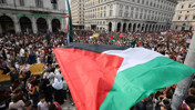 İtalyanlar sokakta: Tüm ülke Gazze için greve gitti, hayat durduruldu!