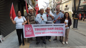Vatan Partisi’nden Hatay’da Trump protestosu