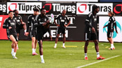 Beşiktaş, Antalyaspor hazırlıklarını sürdürdü