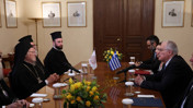 Bartholomeos Atina'da Rusya'yı hedef aldı ardından ABD Büyükelçisi ile görüştü