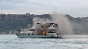 Bebek Sahili'nde yangın