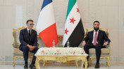 Şara ve Macron Şam’da bir araya geldi