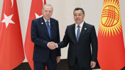 Cumhurbaşkanı Erdoğan, Kırgizistan Cumhurbaşkanı Caparov ile görüştü