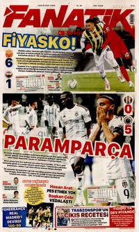 Fanatik Gazetesi Manşeti