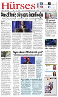 Hürses Gazetesi Manşeti